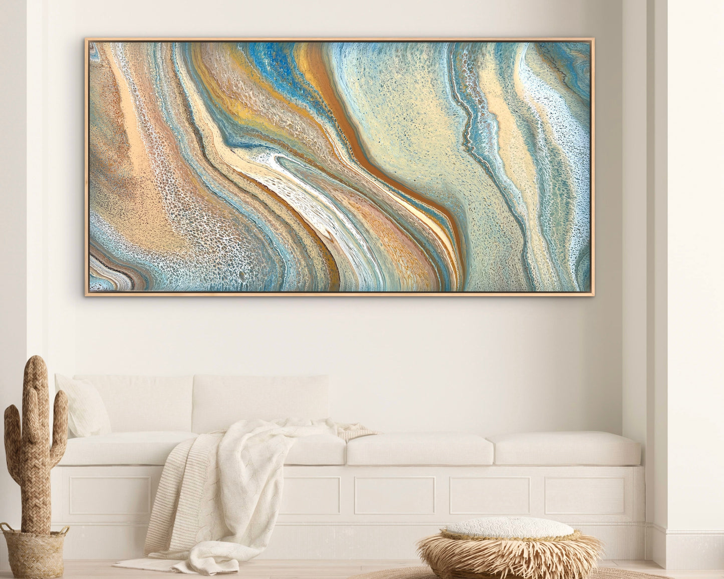Living Terrain | 183x91.5cm Original Abstract Painting