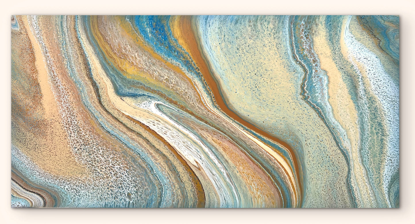 Living Terrain | 183x91.5cm Original Abstract Painting