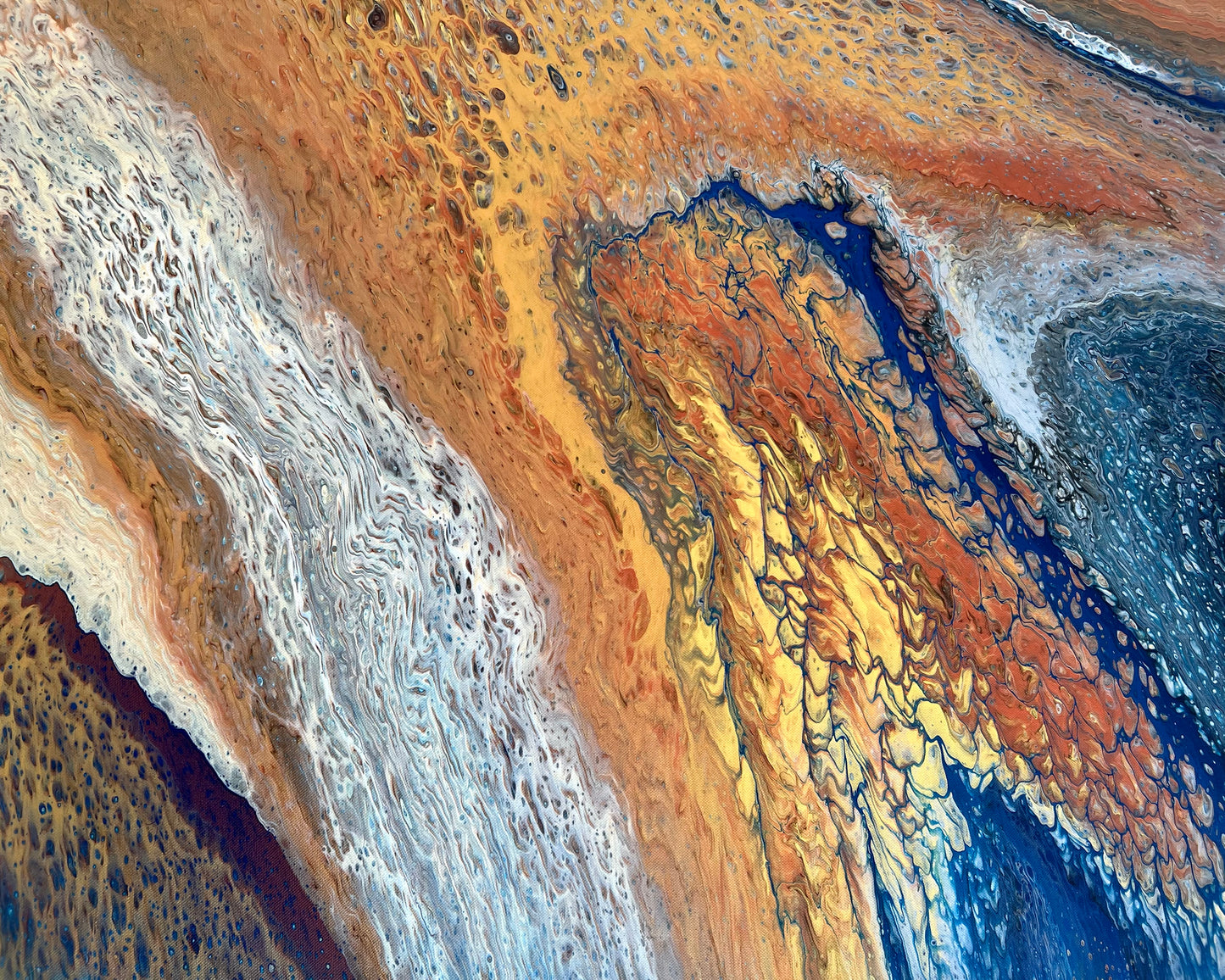 Convergence | 183x91.5cm Original Abstract Painting