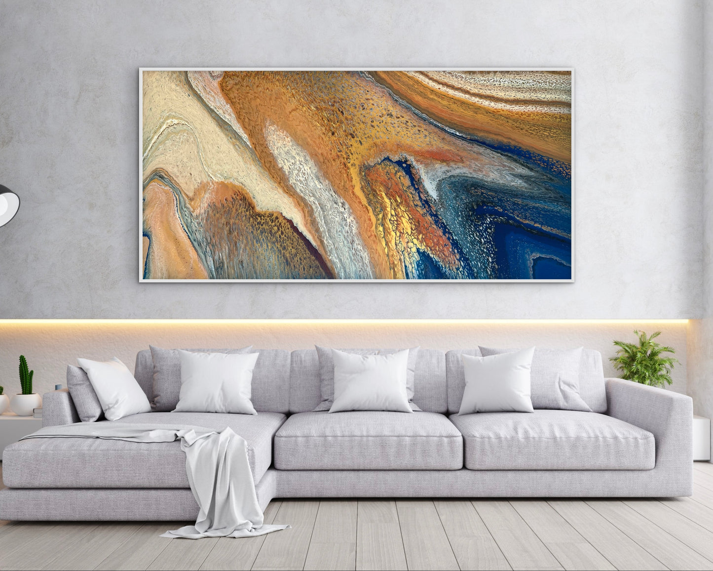 Convergence | 183x91.5cm Original Abstract Painting
