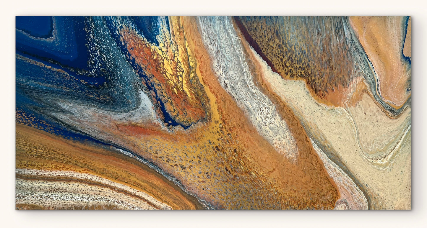 Convergence | 183x91.5cm Original Abstract Painting