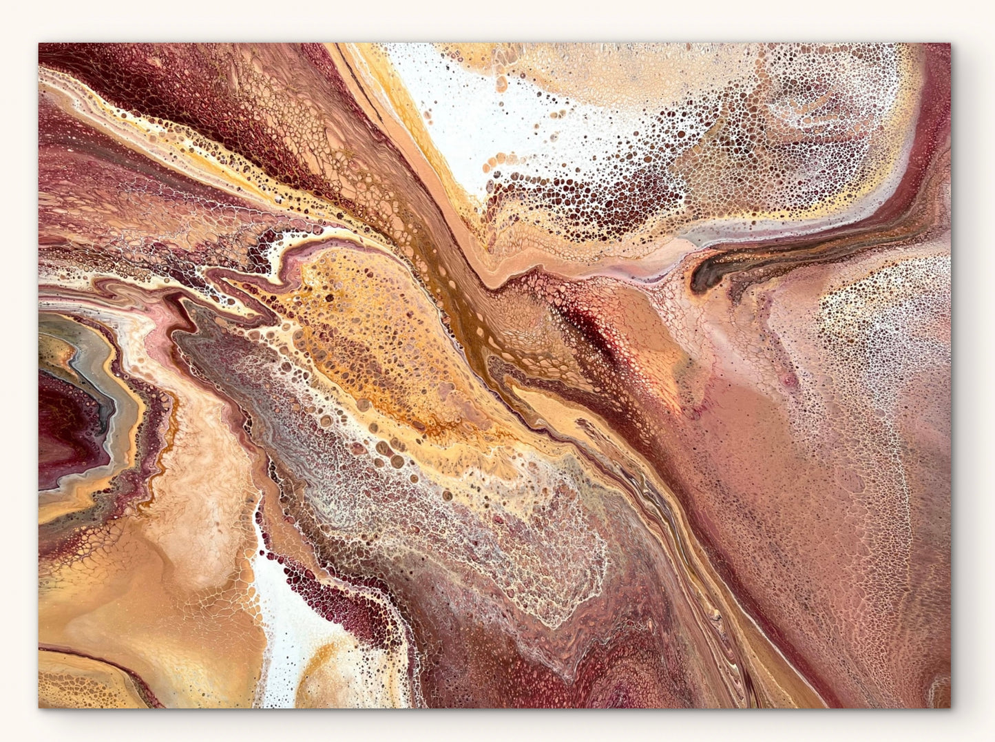 Autumn Twist | 122x91.5cm Original Abstract Painting