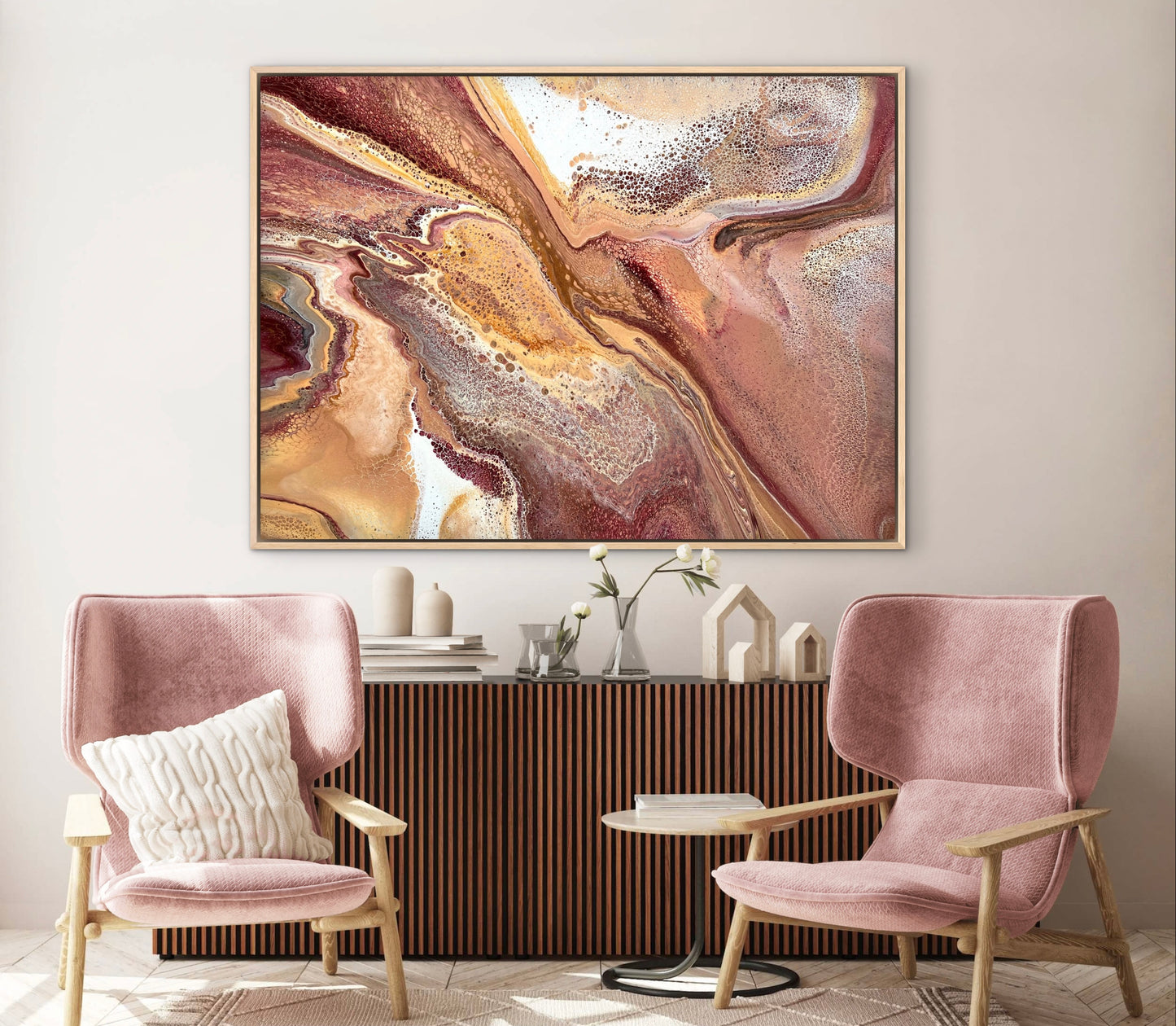 Autumn Twist | 122x91.5cm Original Abstract Painting