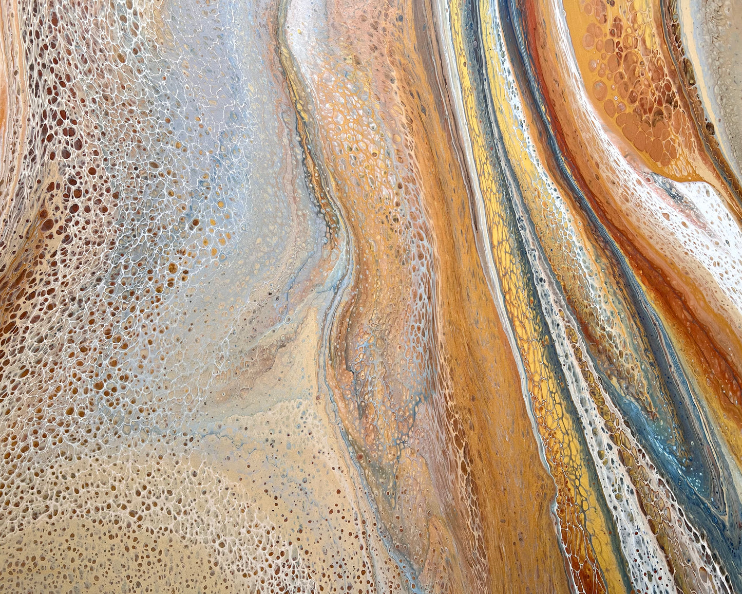 Mineral Expanse | 183x91.5cm Original Abstract Painting