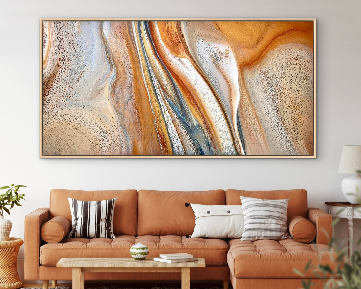 Mineral Expanse | 183x91.5cm Original Abstract Painting