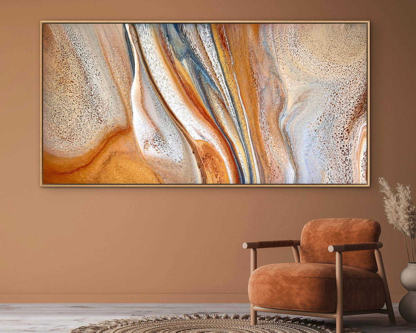 Mineral Expanse | 183x91.5cm Original Abstract Painting