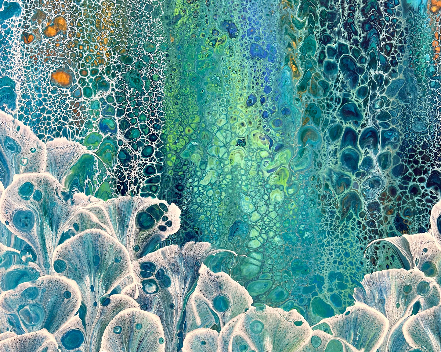 Endless Valley | 183x91.5cm Original Abstract Painting