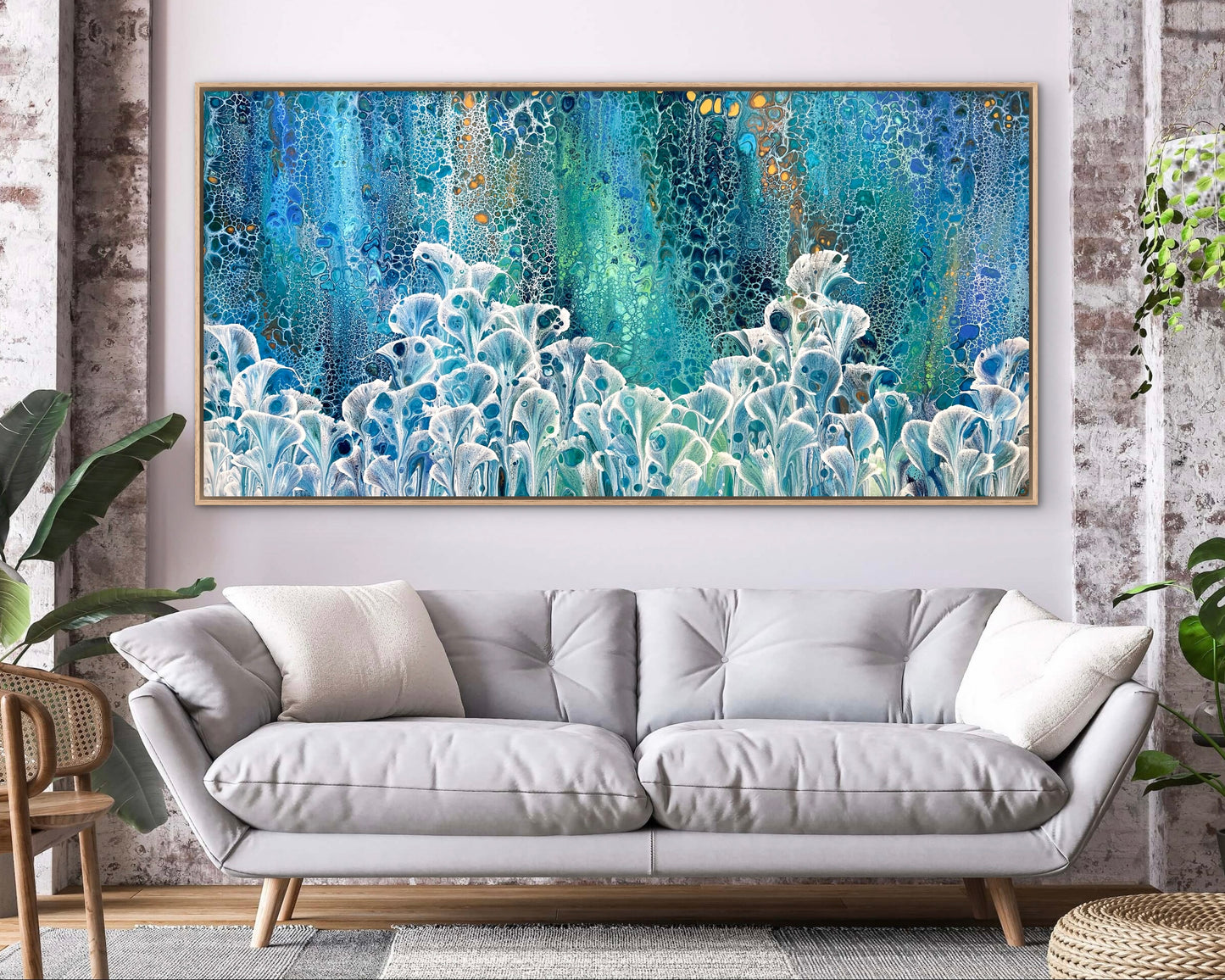 Endless Valley | 183x91.5cm Original Abstract Painting