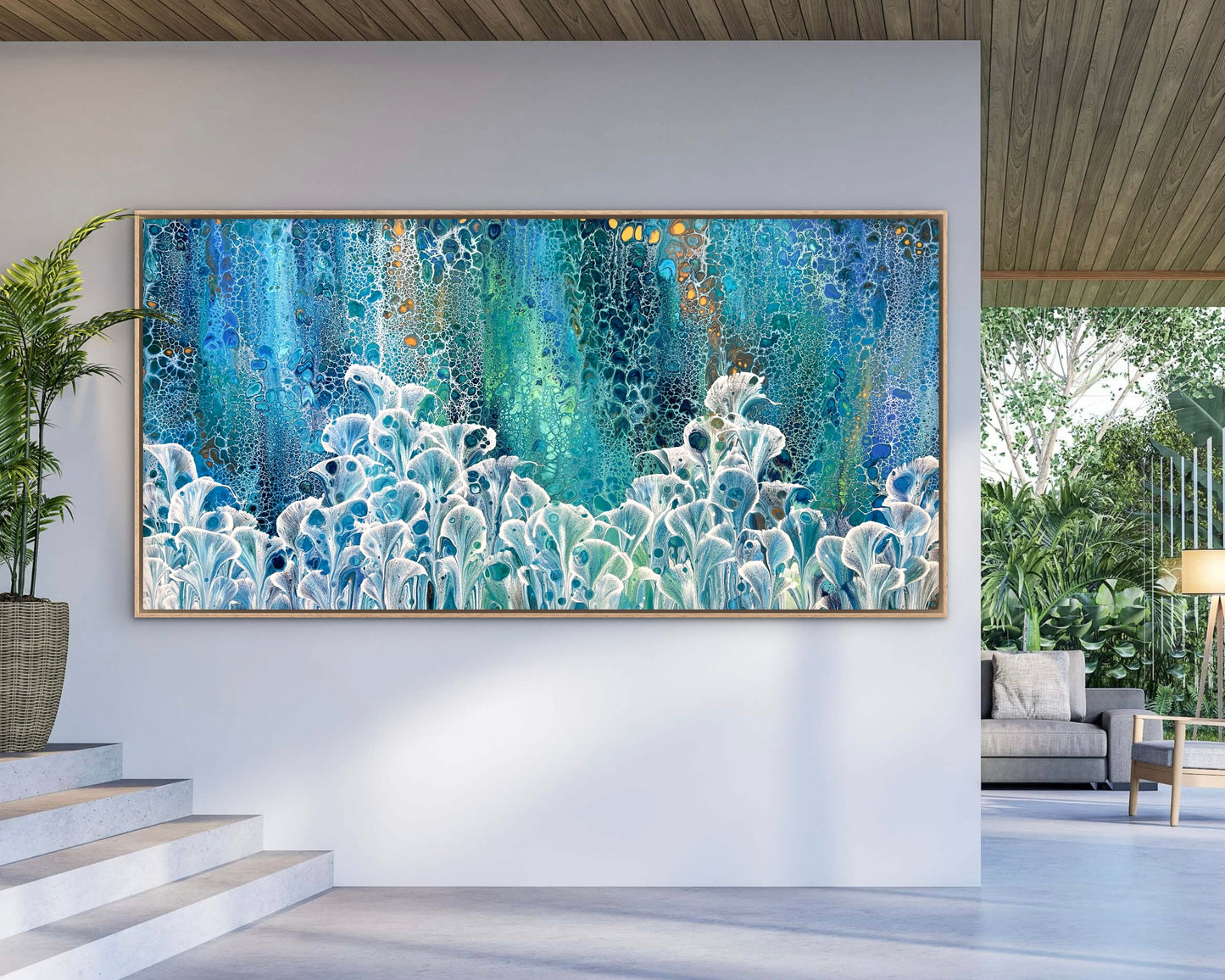 Endless Valley | 183x91.5cm Original Abstract Painting