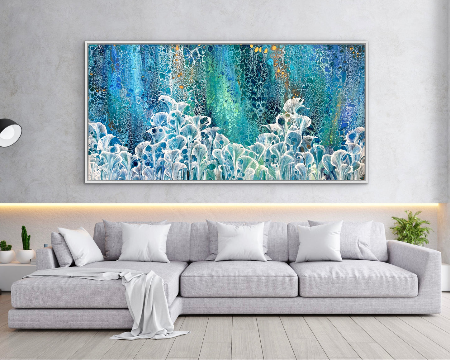 Endless Valley | 183x91.5cm Original Abstract Painting