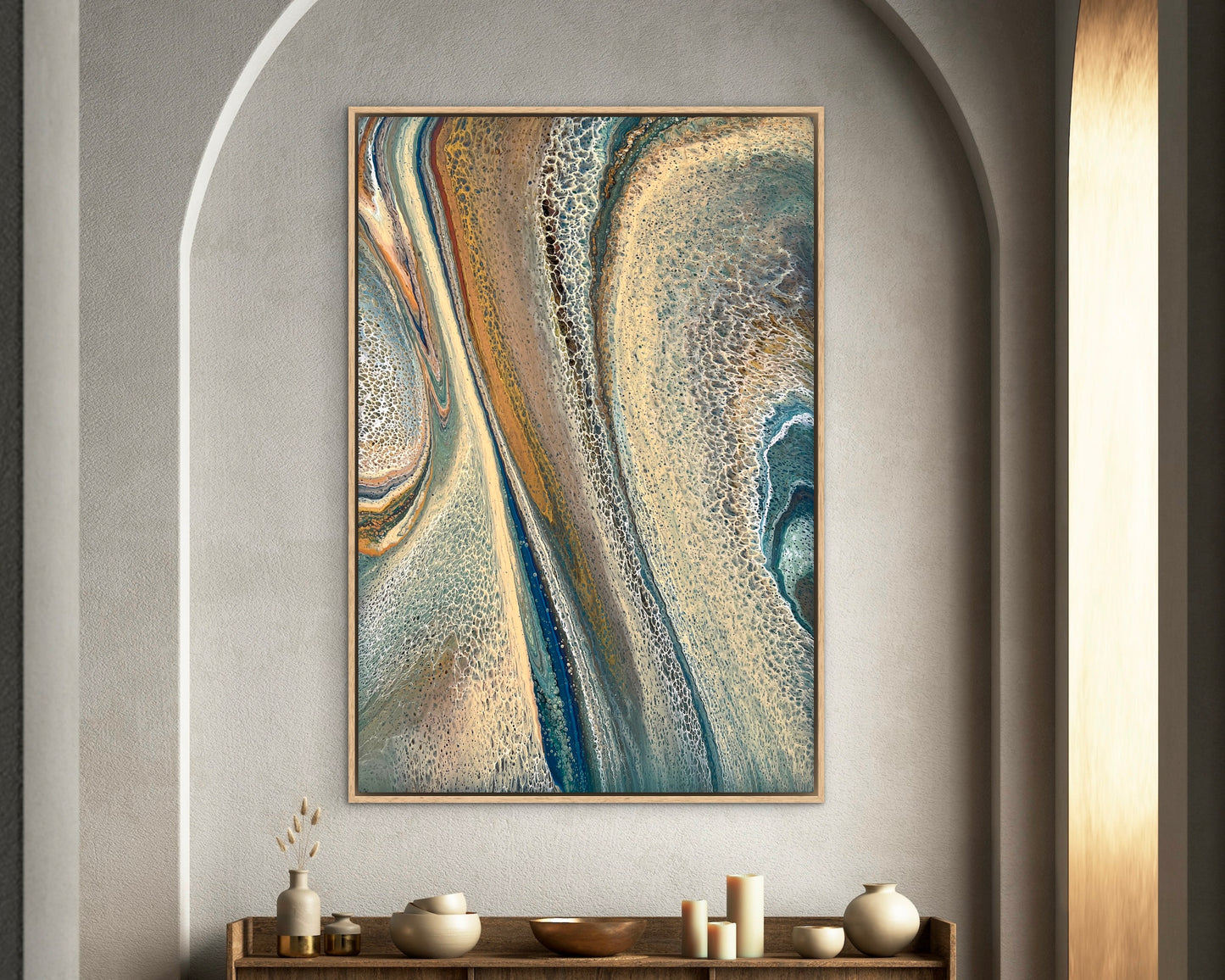 Sculpted Earth | 152x101.5cm Original Abstract Painting