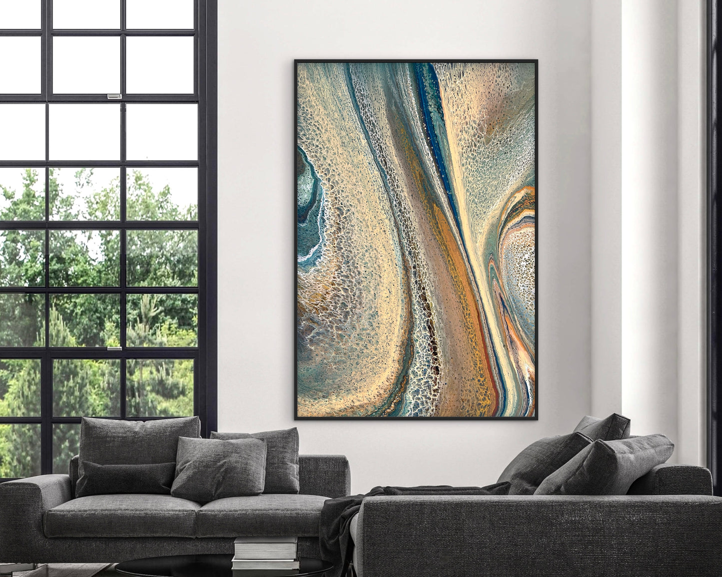 Sculpted Earth | 152x101.5cm Original Abstract Painting