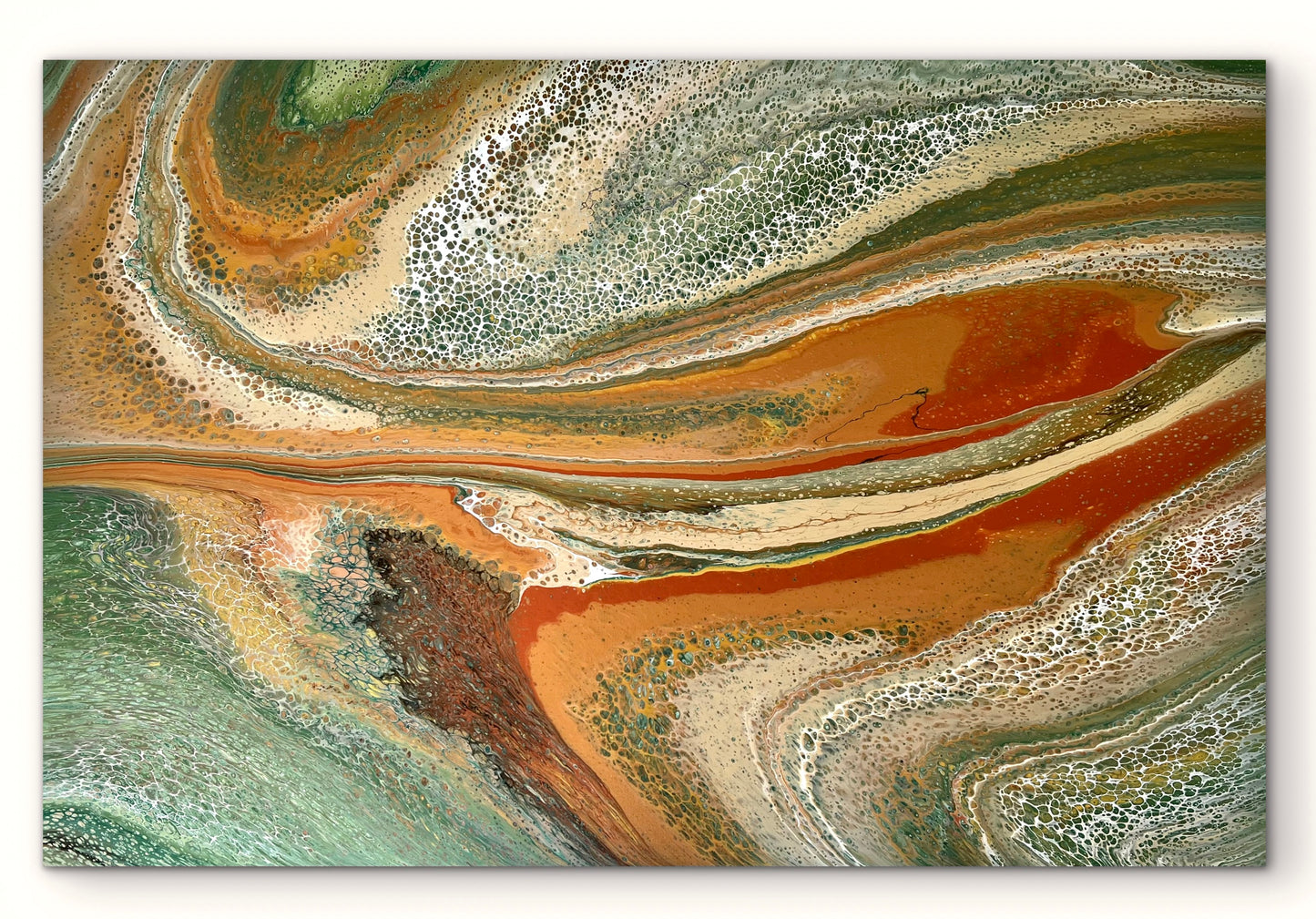 Blended Nature | 152x101.5cm Original Abstract Painting