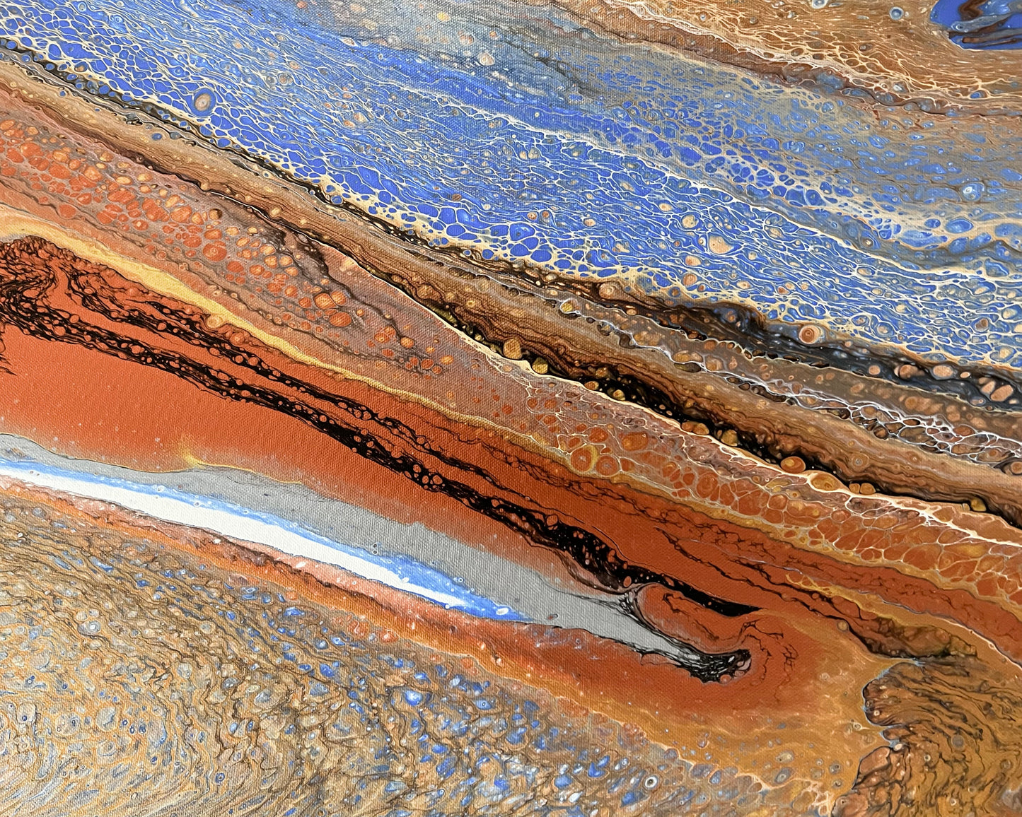 Peaceful Earth ~ Original 152x61.5cm