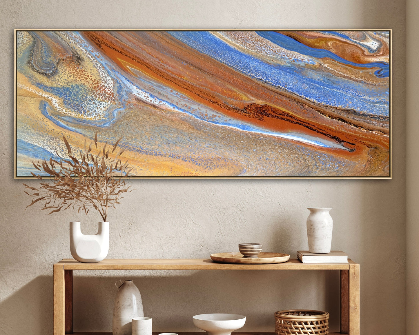 Peaceful Earth ~ Original 152x61.5cm