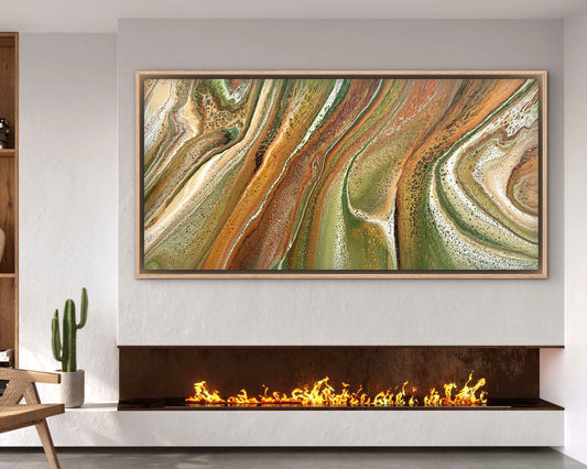 Grounded Earth | 183x91.5cm Original Abstract Painting