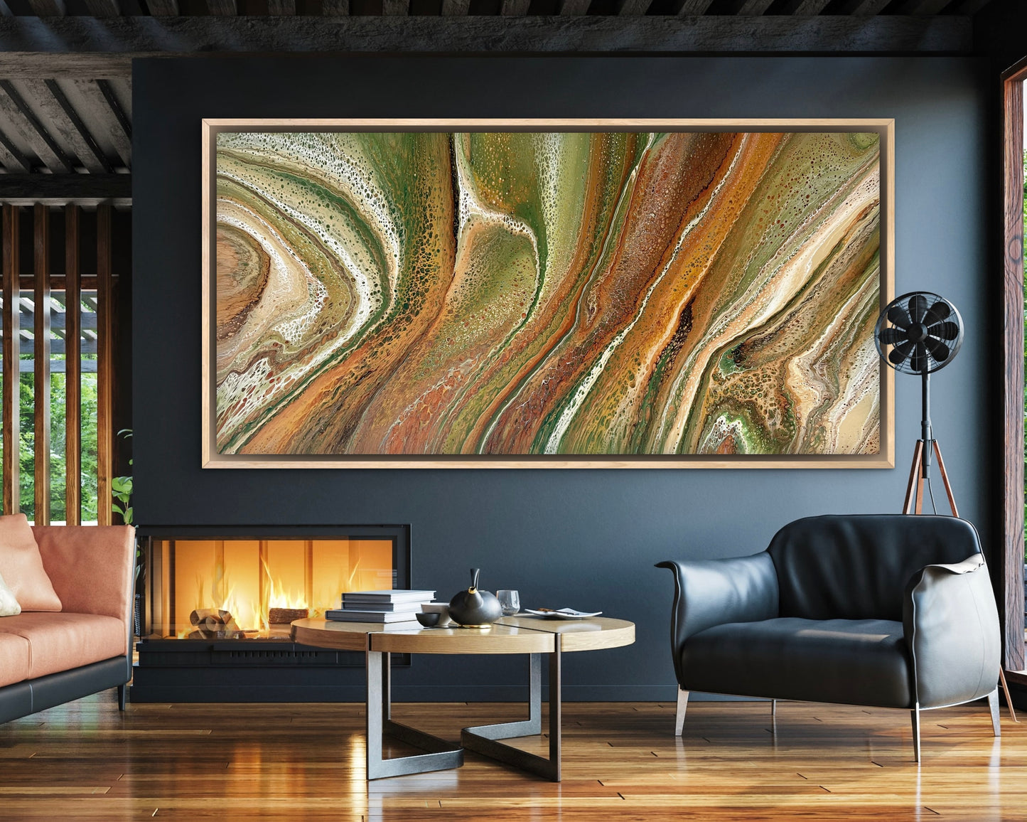 Grounded Earth | 183x91.5cm Original Abstract Painting