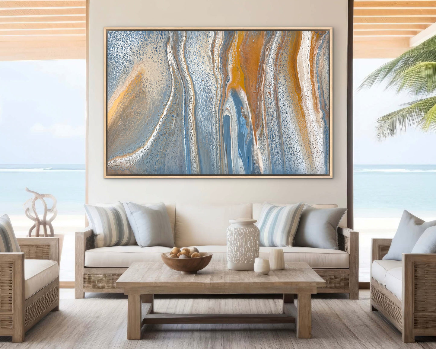Shifting Tide | 152x101.5cm Original Abstract Painting