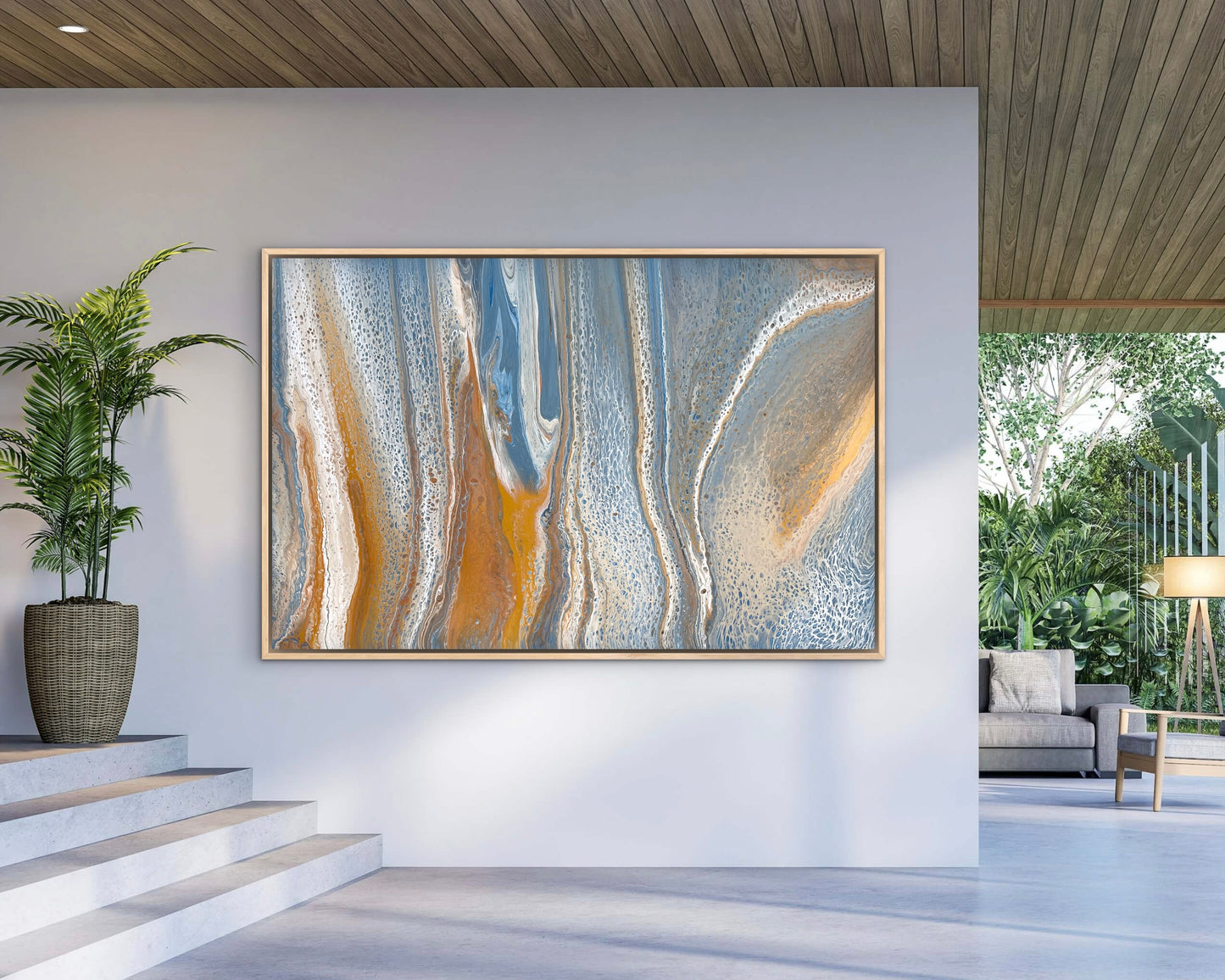 Shifting Tide | 152x101.5cm Original Abstract Painting
