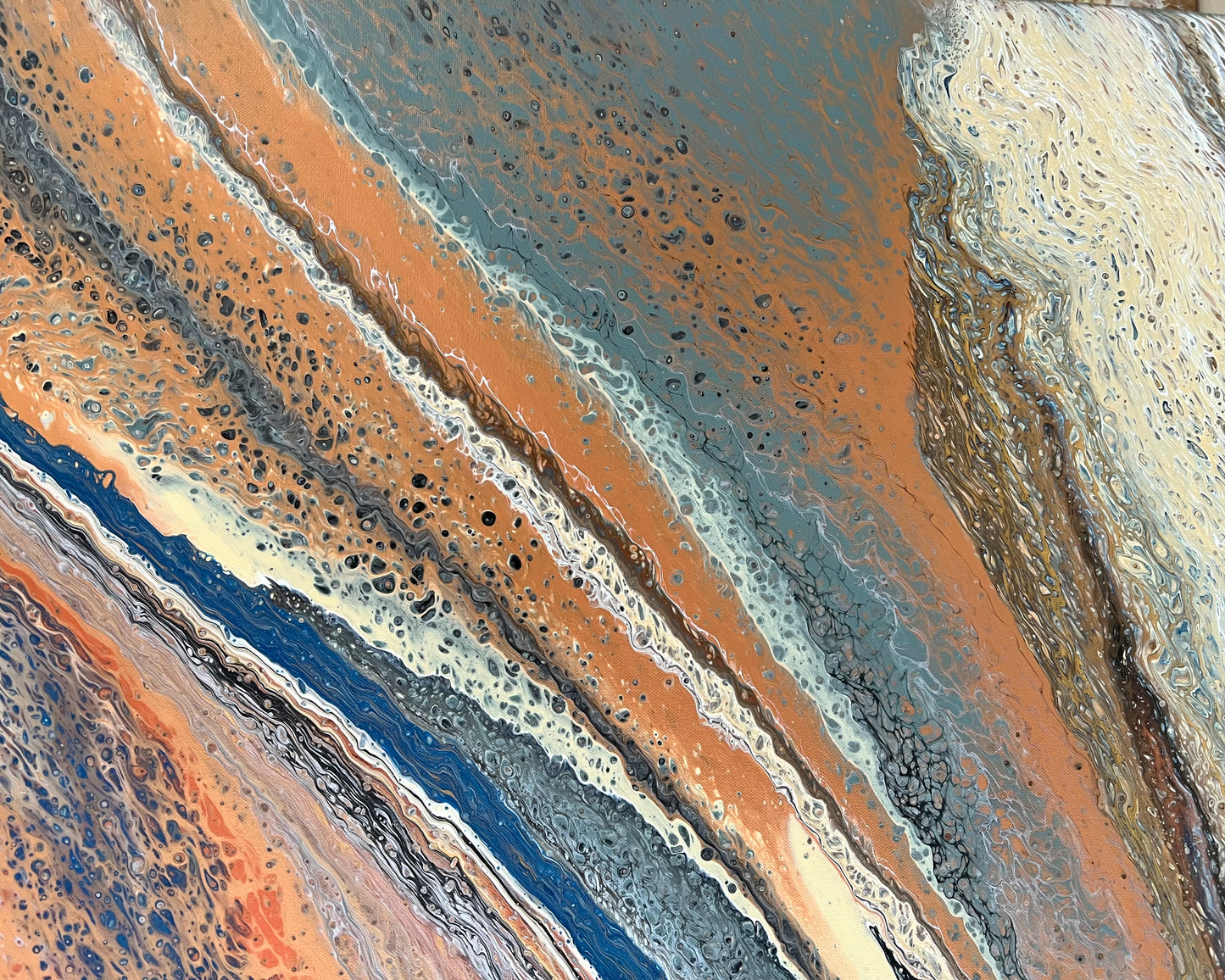 River Crossing | 152x101.5cm Extra Large Original Abstract Painting