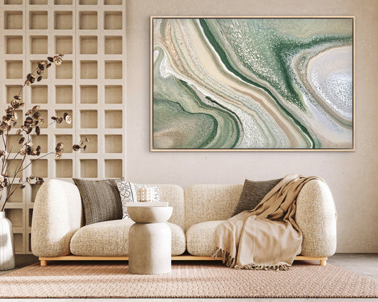 Carved by Nature | 152x101.5cm Original Abstract Painting