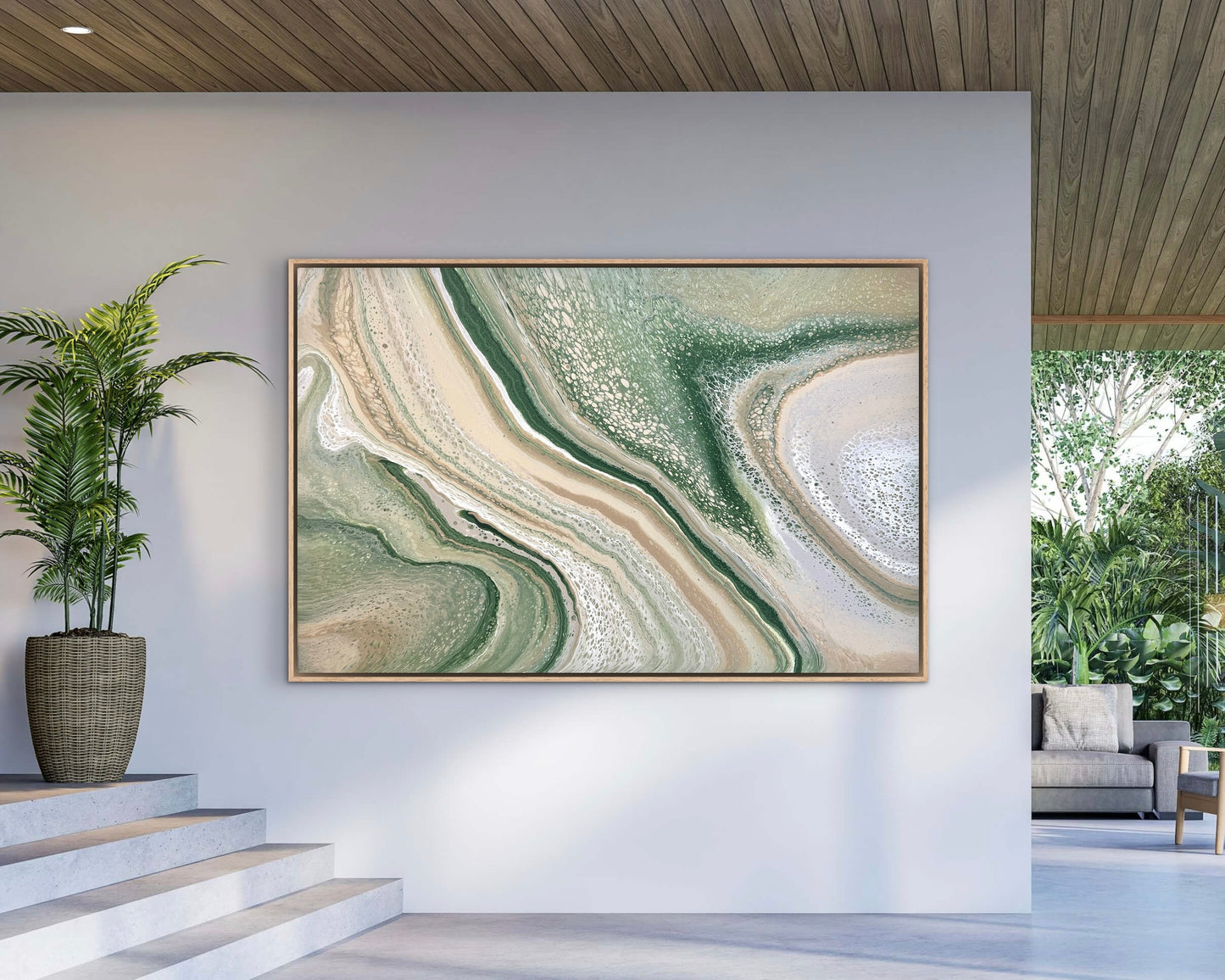 Carved by Nature | 152x101.5cm Original Abstract Painting