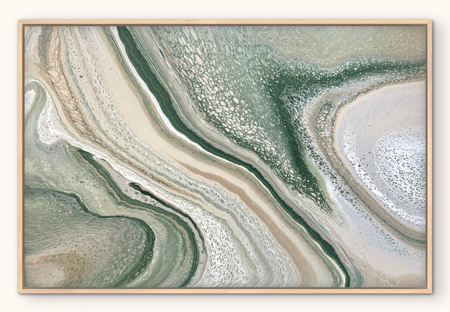 Carved by Nature | 152x101.5cm Original Abstract Painting