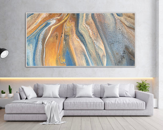 Earths Colourful Harmony ~ Original 203x102cm