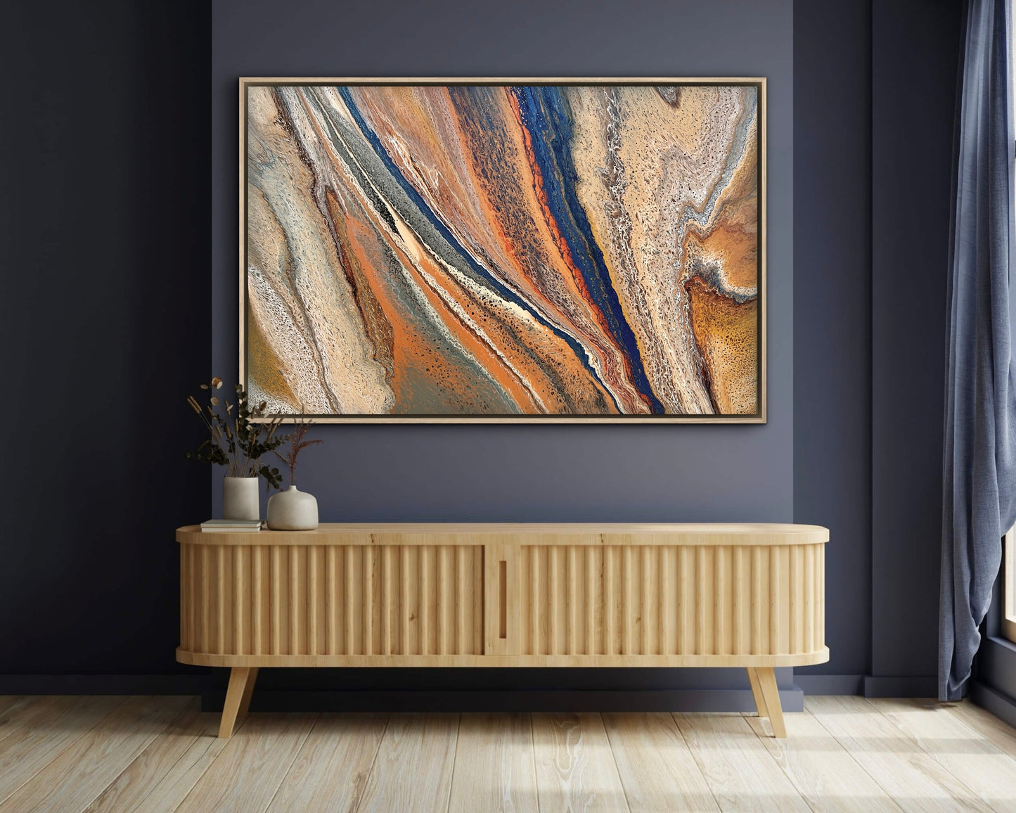 River Crossing | 152x101.5cm Extra Large Original Abstract Painting