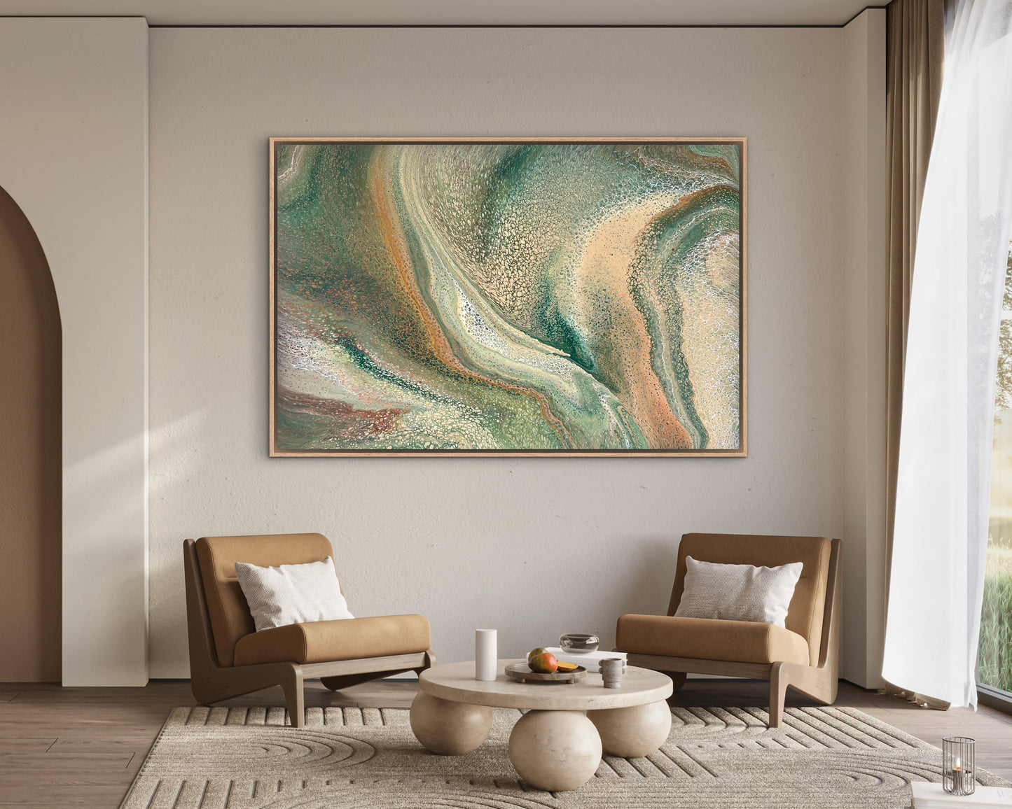 Nature's Tapestry | 152x101.5cm Original Abstract Painting
