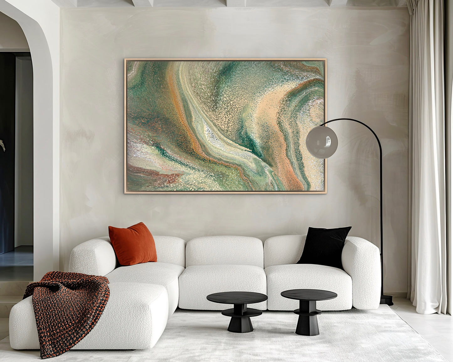 Nature's Tapestry | 152x101.5cm Original Abstract Painting
