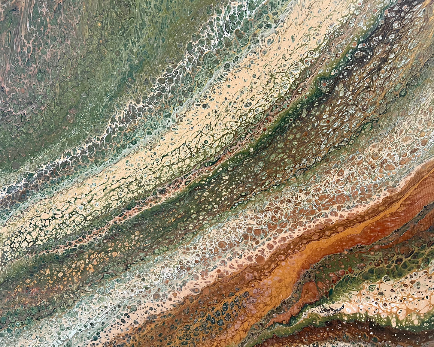 Earth Renewed | 183x91.5cm Original Abstract Painting