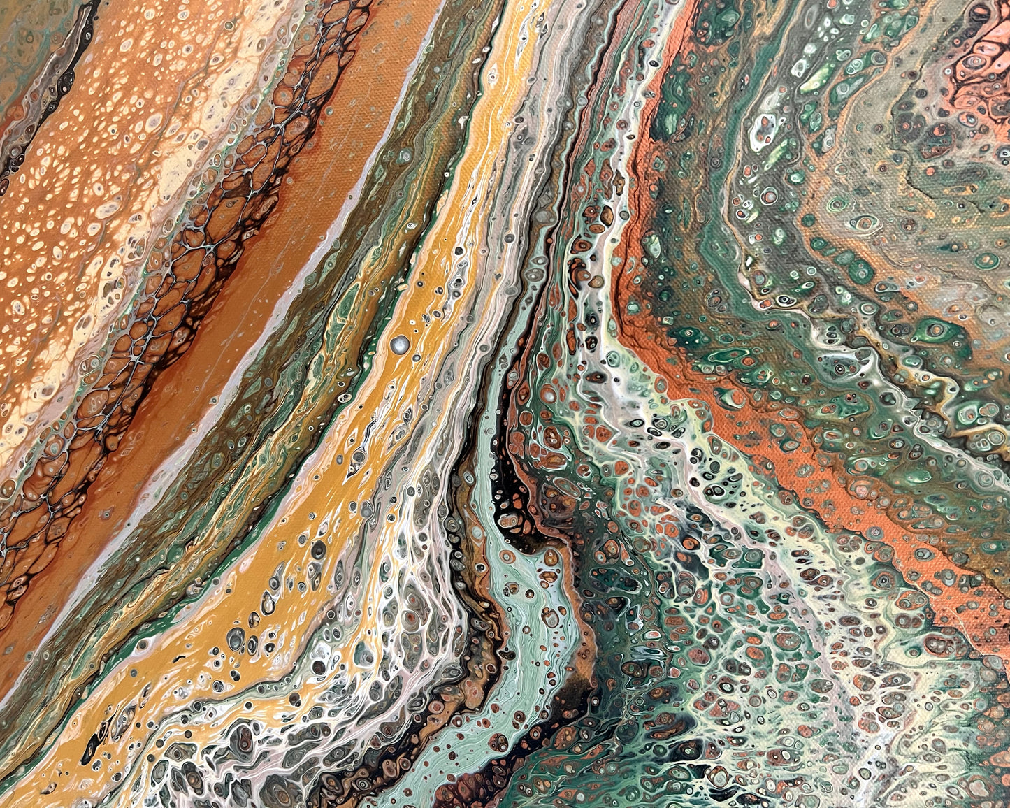 Wild Terrain  | 102x76 cm Original Artwork by Angela Roskell