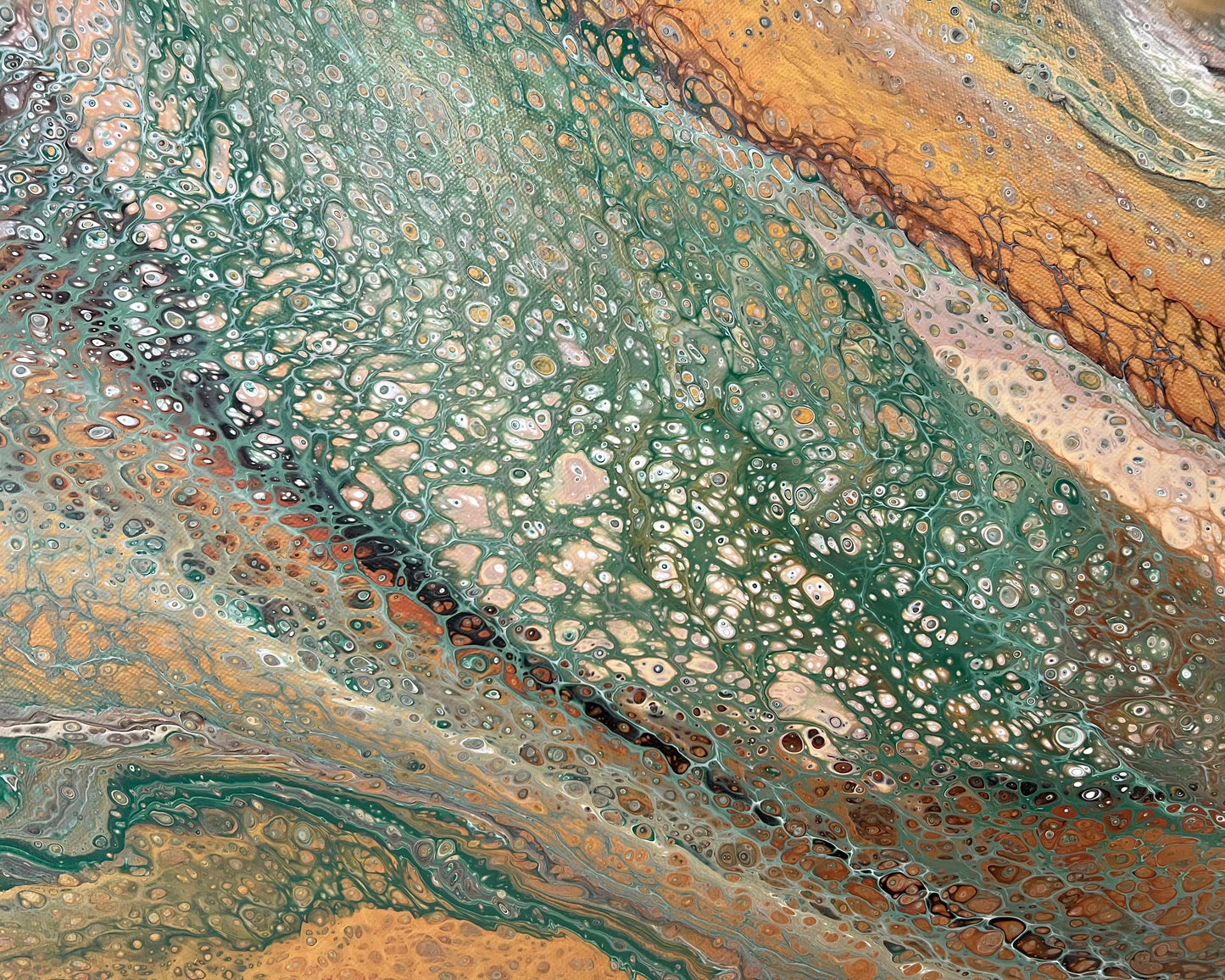 Wild Terrain  | 102x76 cm Original Artwork by Angela Roskell