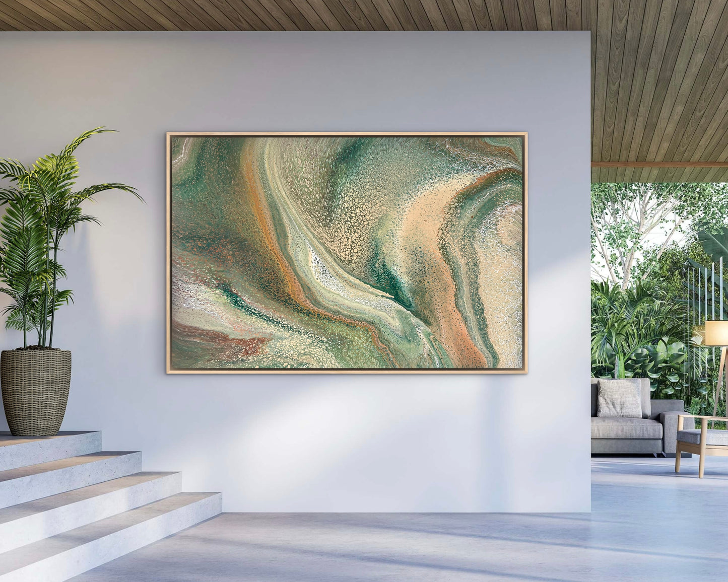 Nature's Tapestry | 152x101.5cm Original Abstract Painting