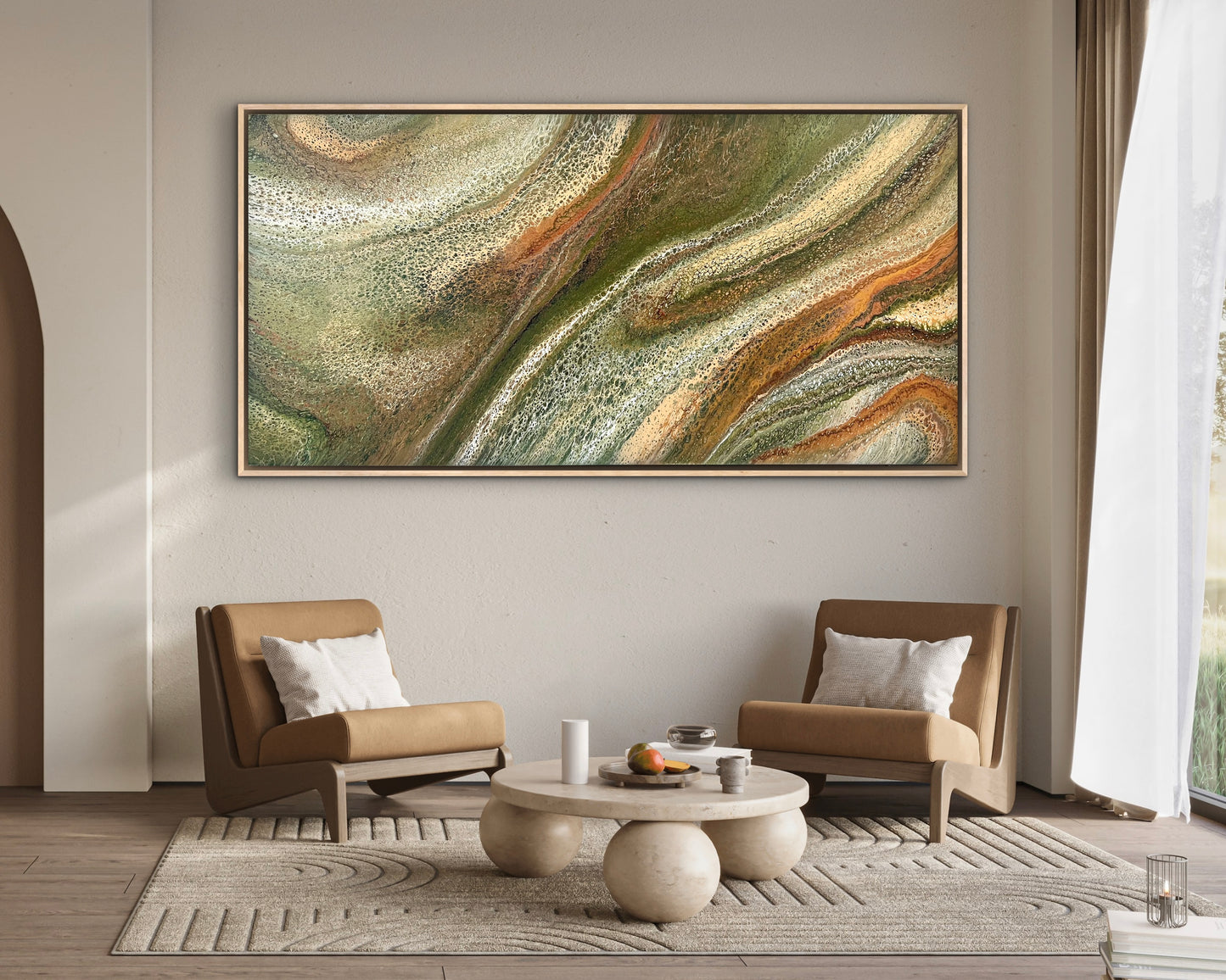 Earth Renewed | 183x91.5cm Original Abstract Painting
