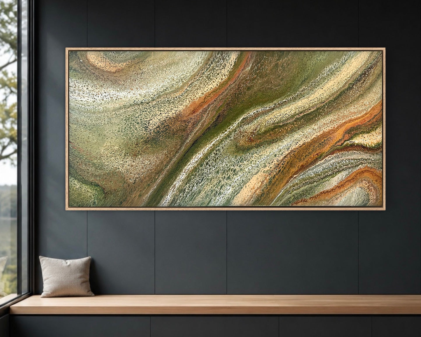 Earth Renewed | 183x91.5cm Original Abstract Painting
