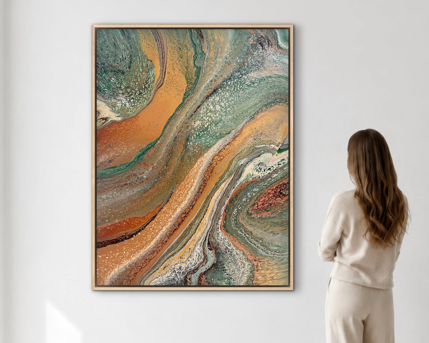Wild Terrain  | 102x76 cm Original Artwork by Angela Roskell