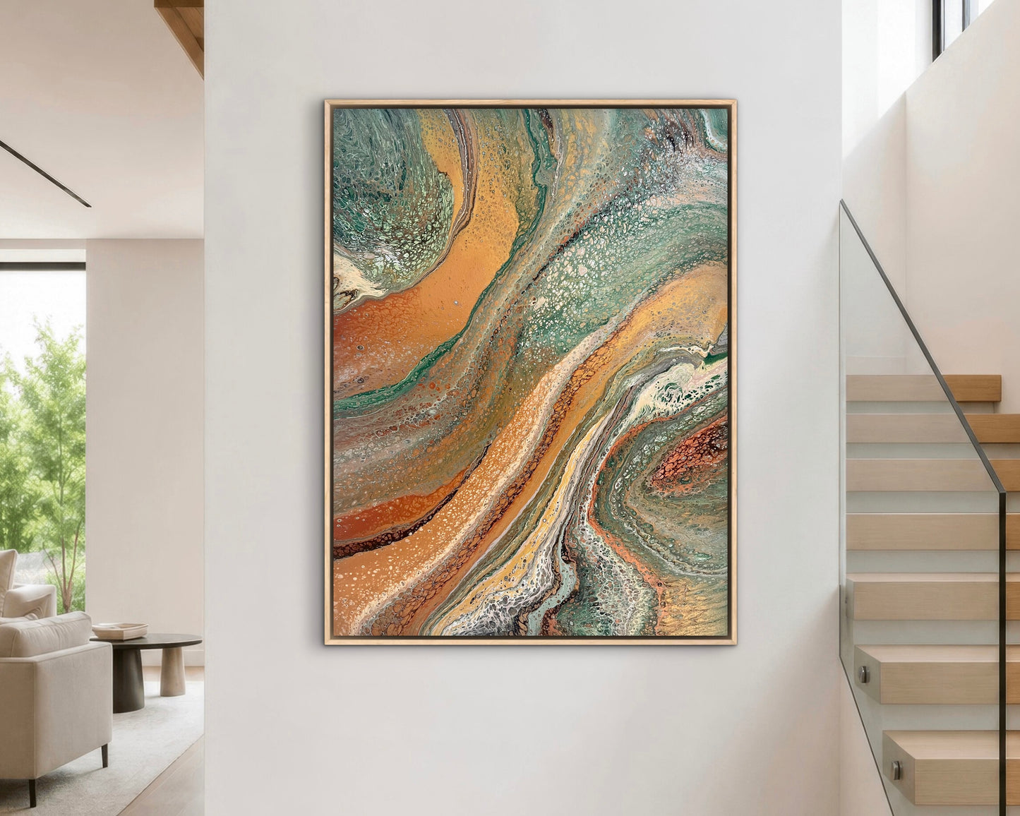 Wild Terrain  | 102x76 cm Original Artwork by Angela Roskell