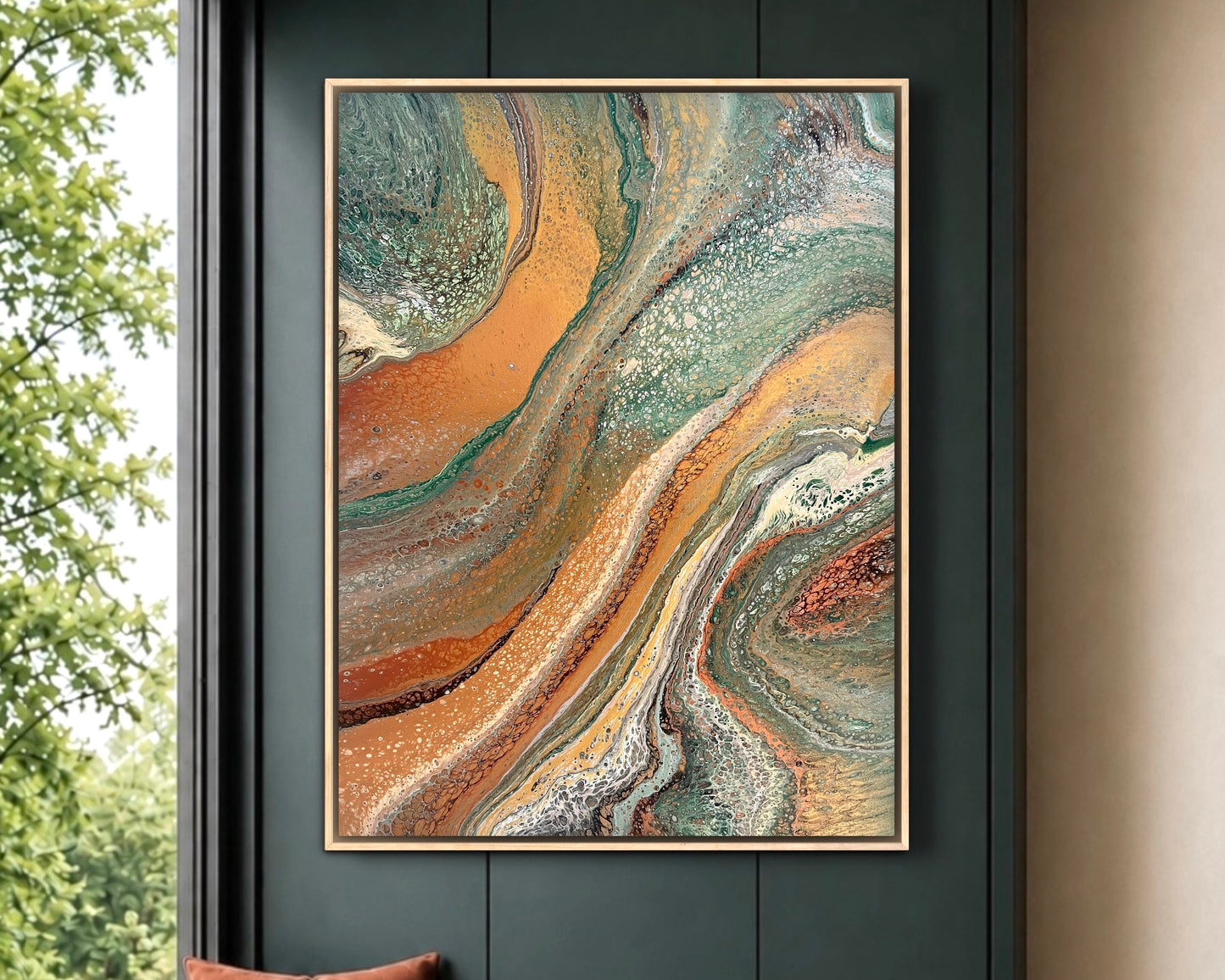 Wild Terrain  | 102x76 cm Original Artwork by Angela Roskell