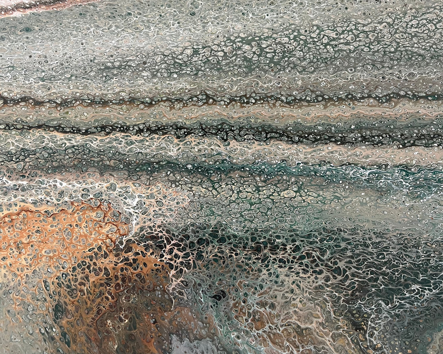 Shifting Ground | 152x101.5cm Extra Large Original Abstract Painting