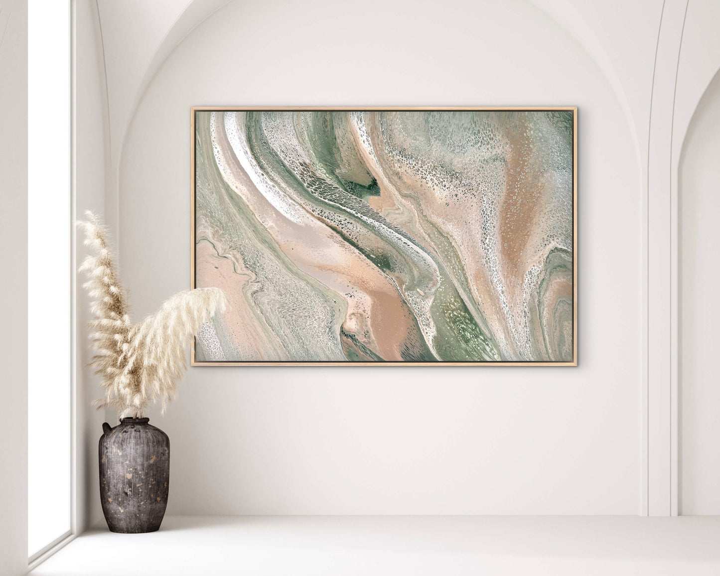 Soft Nature | 152x101.5cm Original Abstract Painting