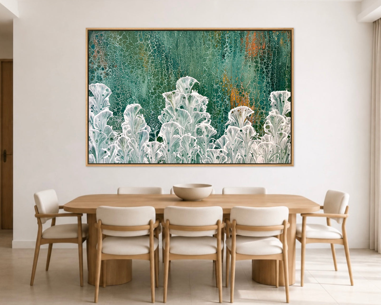 Veiled Valley | 152x101.5cm Extra Large Original Abstract Painting
