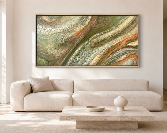 Earth Renewed | 183x91.5cm Original Abstract Painting
