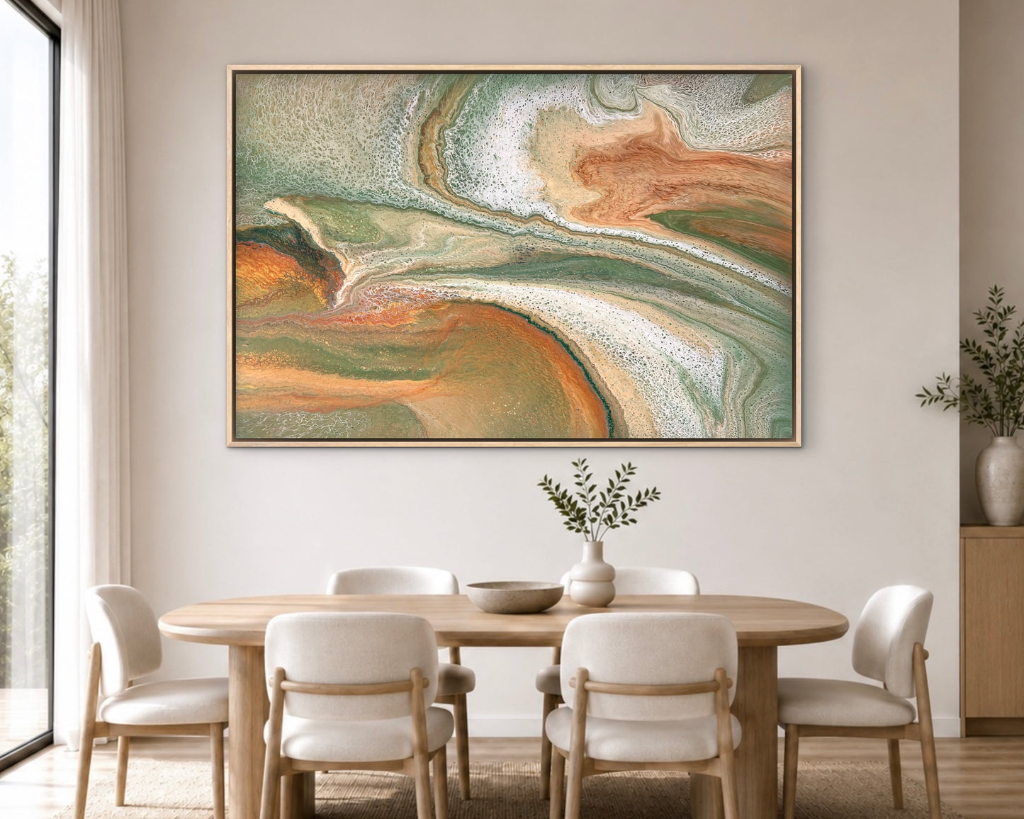 Nature in Motion | 152x101.5cm Extra Large Original Abstract Painting