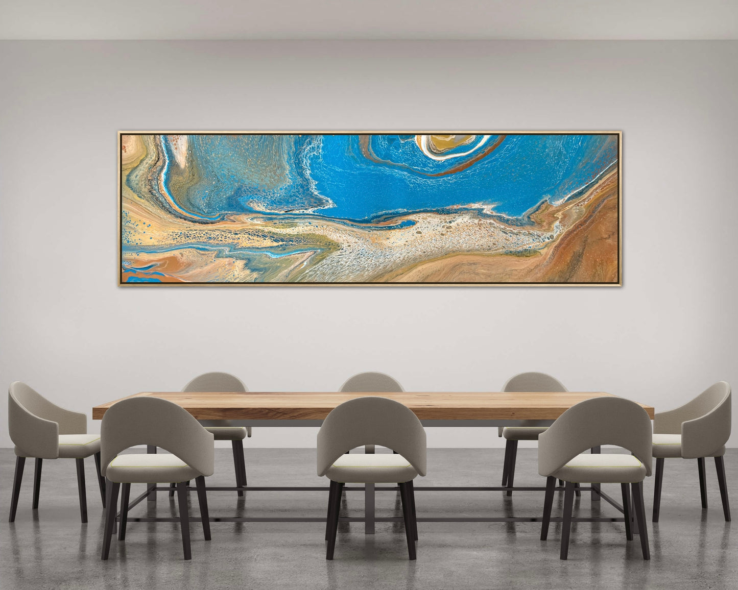 Bay View ~ Original 203x61.5cm