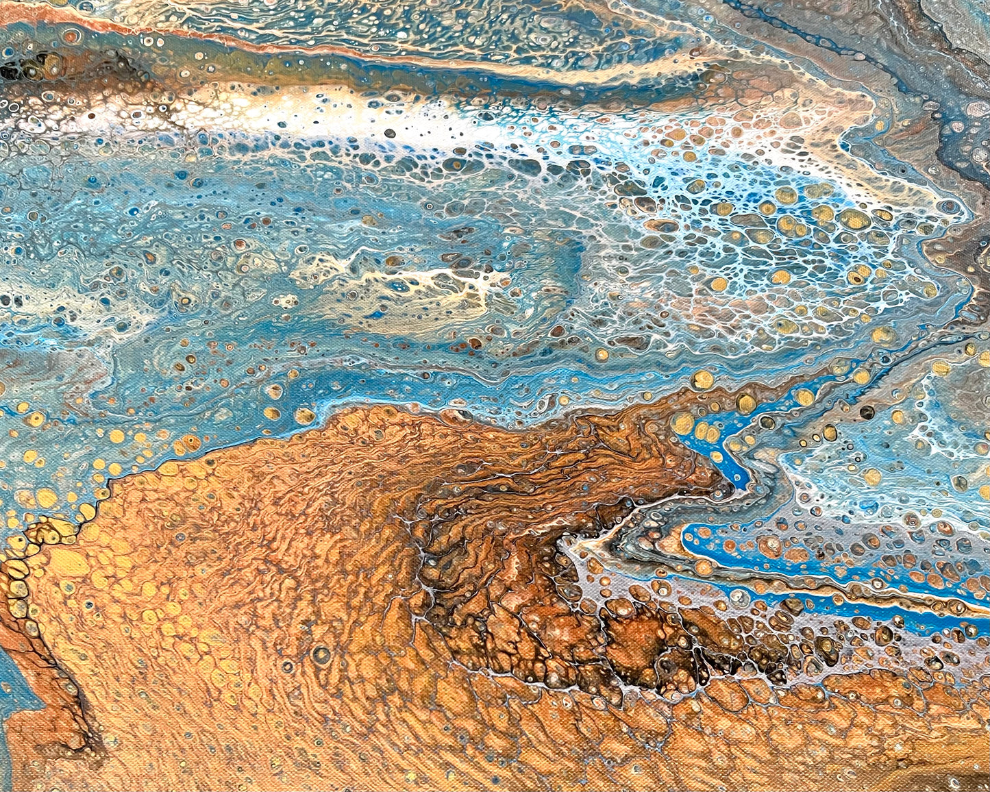 Flowing Terrain ~ Original 152x61.5cm
