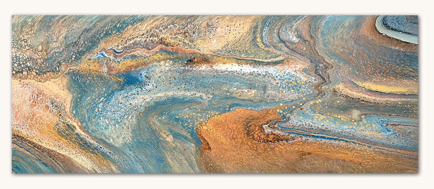 Flowing Terrain ~ Original 152x61.5cm