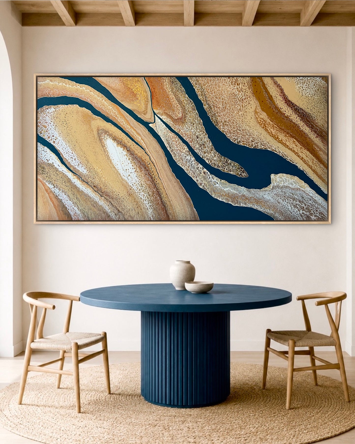 Rivers Divide | 183x91.5cm Textured Original Abstract Painting