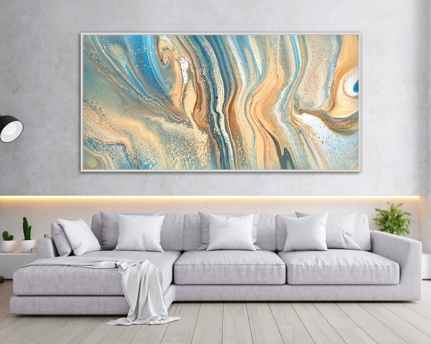 Earths Delicate Balance ~ Original 183x91.5cm